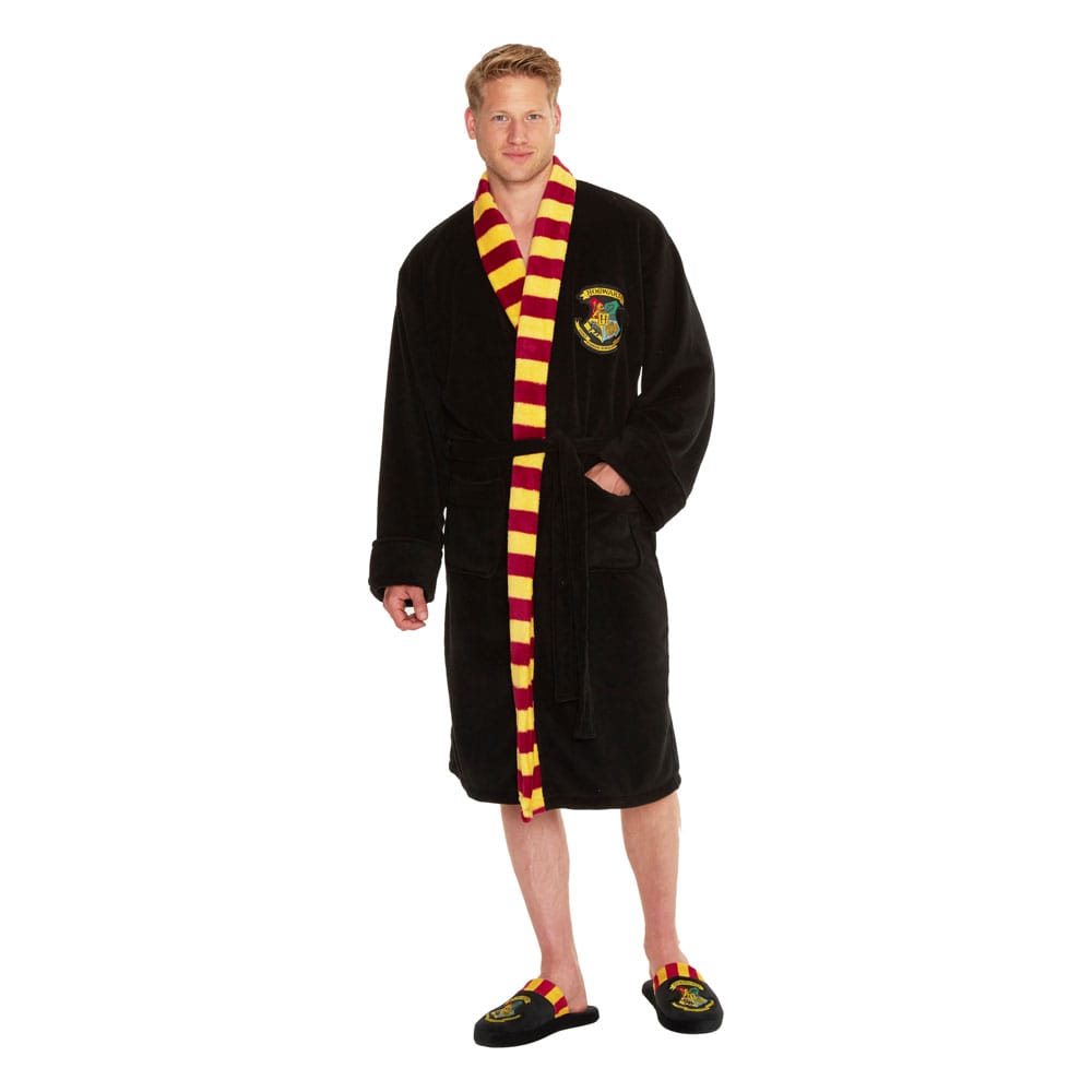 Harry Potter Fleece Bathrobe Hogwarts