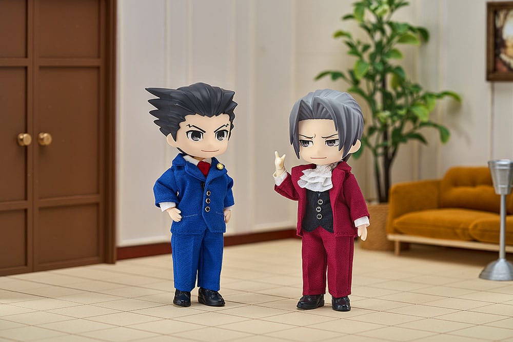 Ace Attorney Nendoroid Doll Action Figure Miles Edgeworth 14 cm