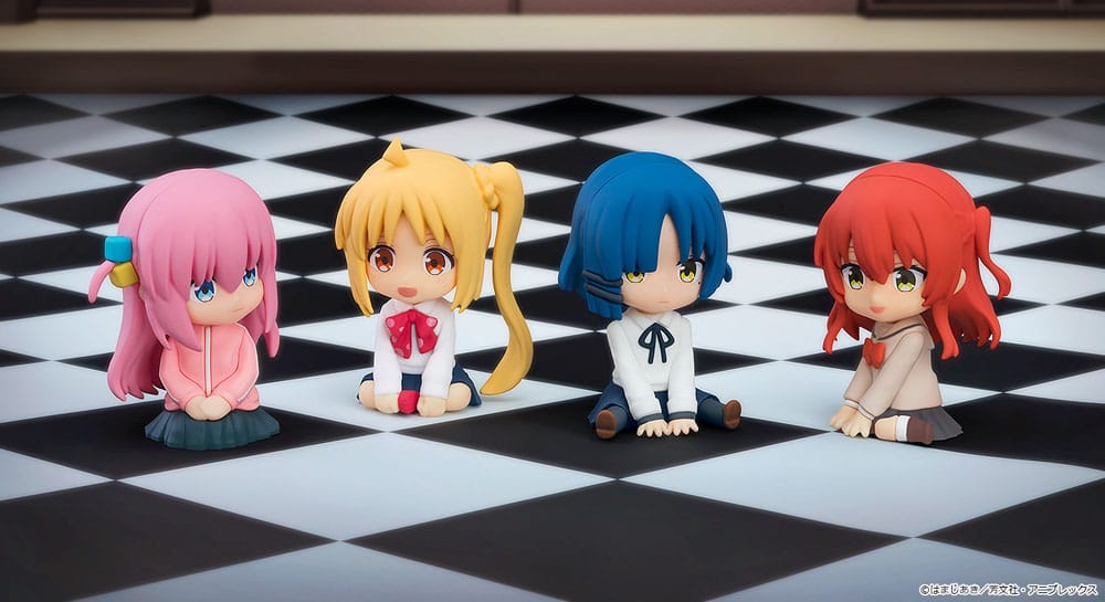 Bocchi the Rock! Rubber Mascot Nendroid Plus Mini Figure Nijika Ijichi 8 cm