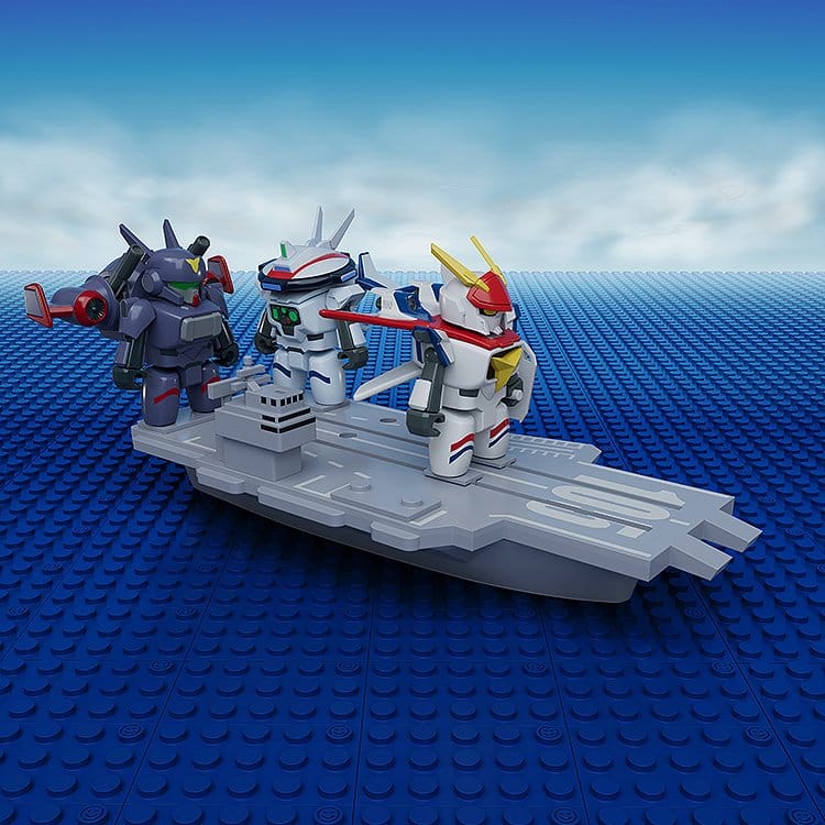 Metal Armor Dragonar Brickroid Action Figure Dragonar-2 5 cm