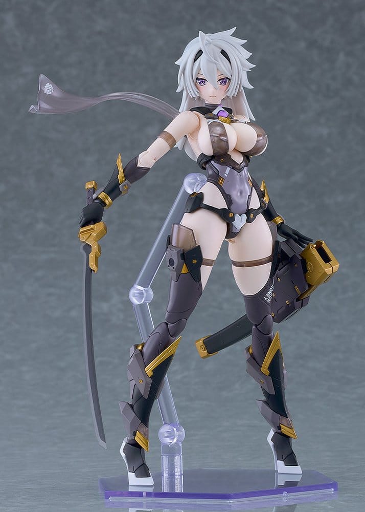 Cutie Honey Nova Plamatea Plastic Model Kit Black Honey 17 cm