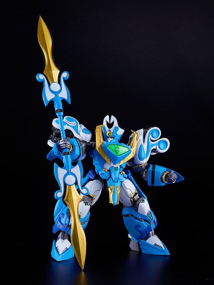 Mado King Granzort Moderoid Plastic Model Kit King's Style Aquabeat Gold Edition 18 cm