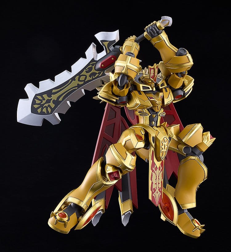 Knight's & Magic Moderoid Plastic Model Kit Goldleo 135mm