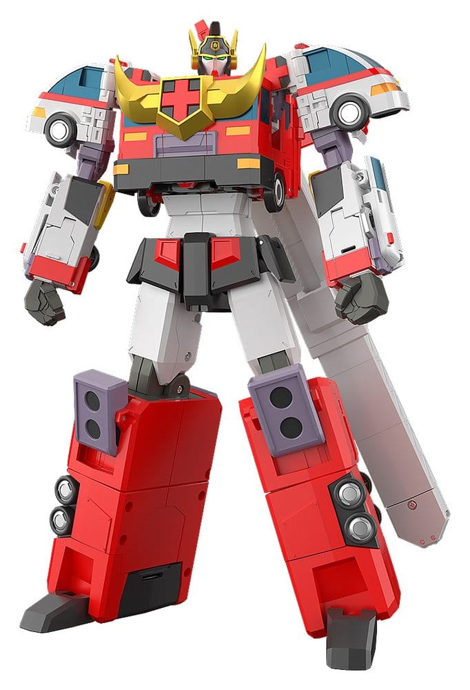 Brave Police J-Decker Action Figure The Gattai Duke Fire 25 cm