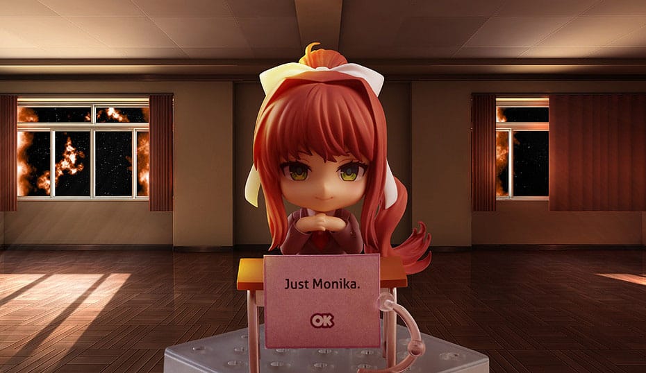 Doki Doki Literature Club! Nendoroid Action Figure Monika (Rerelease) 10 cm