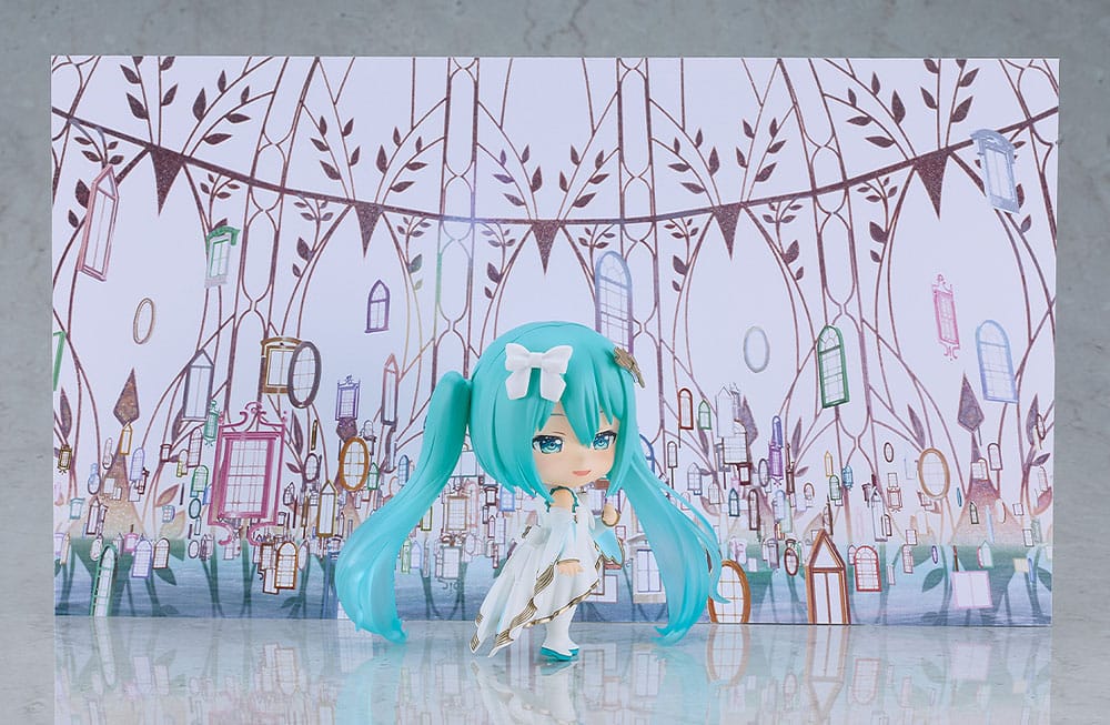 Colorful Stage! The Movie: A Miku Who Can't Sing Nendoroid Action Figure Hatsune Miku: Unshuttered SEKAI Ver. 10 cm
