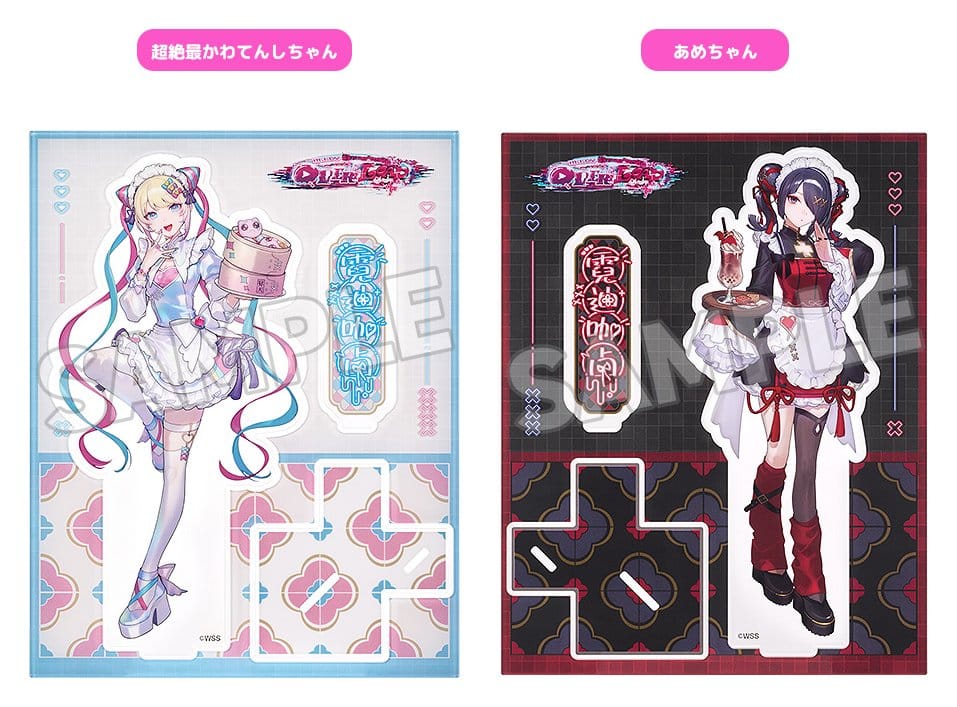 Needy Streamer Overload Needy Streamer Chinese Restaurant Series Acrylic Stand Ame 21 cm