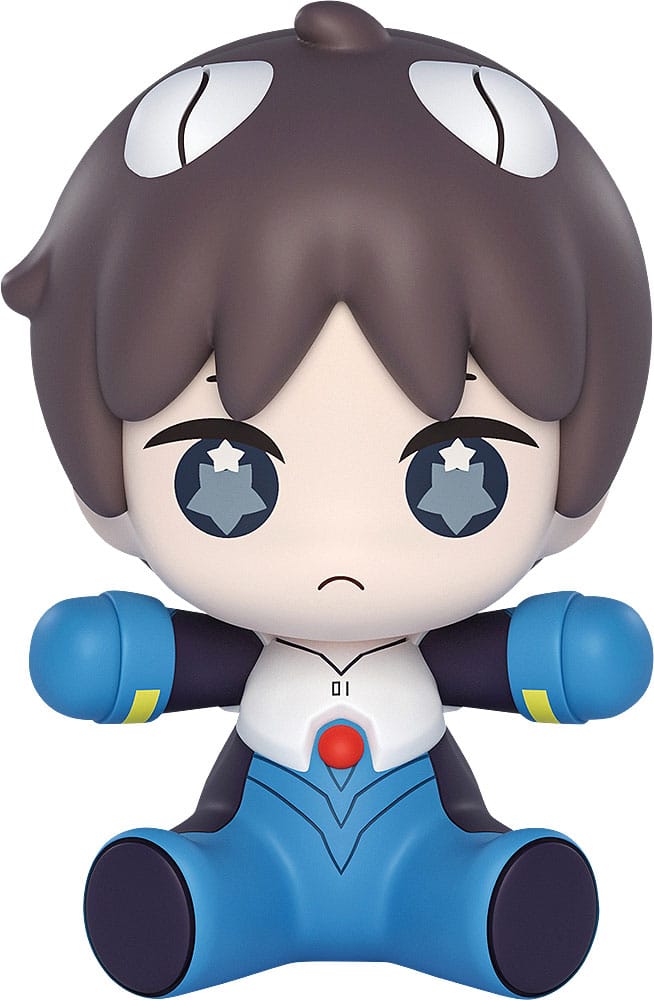 Neon Genesis Evangelion: Rebuild of Evangelion Huggy Good Smile Chibi Figure Shinji Ikari: Plugsuit Ver. 7 cm