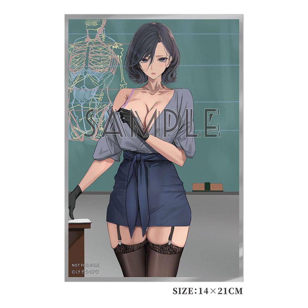 Original Character PVC Statue 1/6 Toutotsu ni Nugidasu Tennen Bijutsu Kyoushi Rumi Illustration by Keso Shirou 28 cm