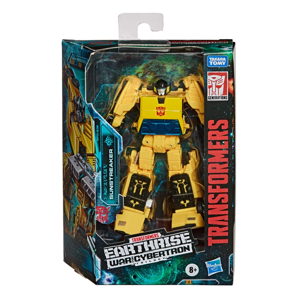Transformers Generations War for Cybertron: Earthrise Deluxe Class Action Figure Sunstreaker 14 cm
