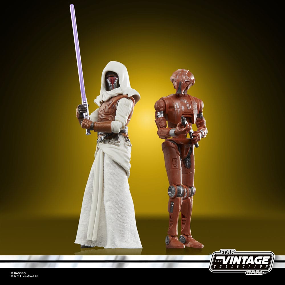 Star Wars: Galaxy of Heroes Vintage Collection Action Figure 2-Pack Jedi Knight Revan &amp; HK-47 10 cm