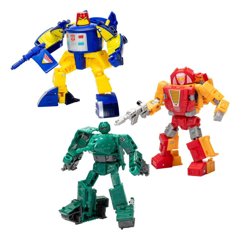 Transformers Legacy United Deluxe Class Action Figure 3-Pack Go-Bot Guardians 14 cm