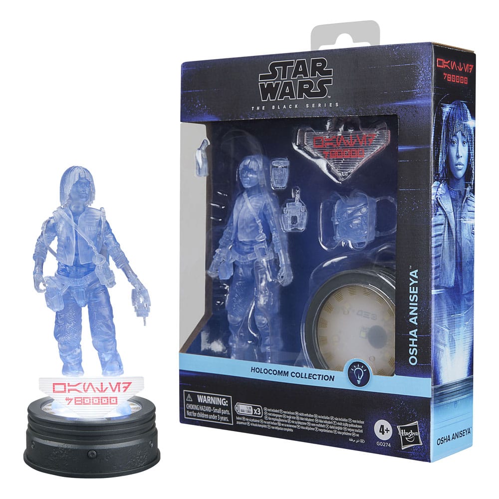 Star Wars Black Series Holocomm Collection Action Figure Osha Aniseya 15 cm