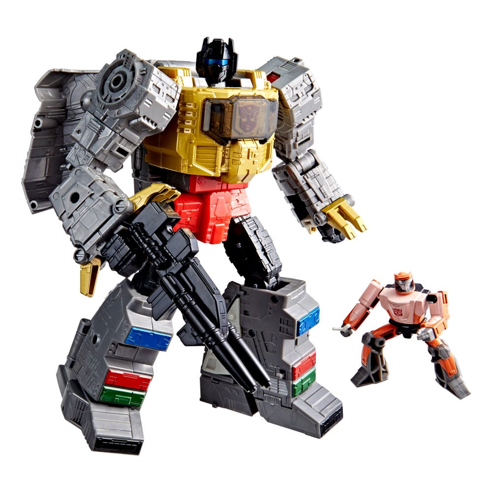 The Transformers: The Movie Studio Series Leader Class Action Figure Dinobot Grimlock & Autobot Wheelie 22 cm