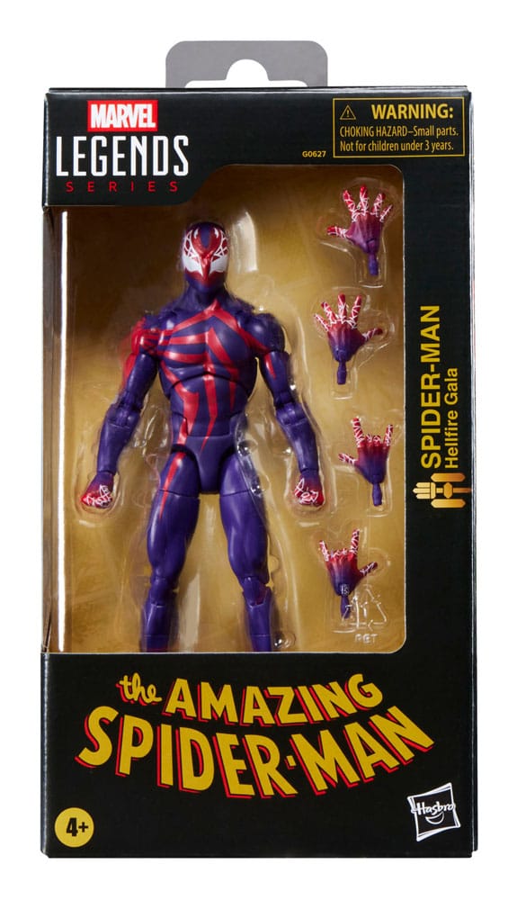 The Amazing Spider-Man Marvel Legends Action Figure Spider-Man Hellfire Gala 15 cm