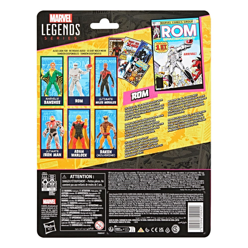 Rom: Spaceknight Marvel Legends Action Figure Rom 15 cm