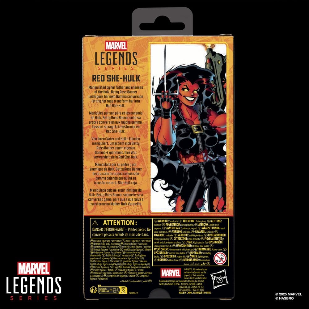 Hulk Marvel Legends Action Figure Red She-Hulk 15 cm