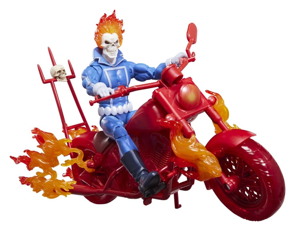 Ghost Rider Marvel Legends Action Figure  Johnny Blaze with Motorcycle 15 cm
