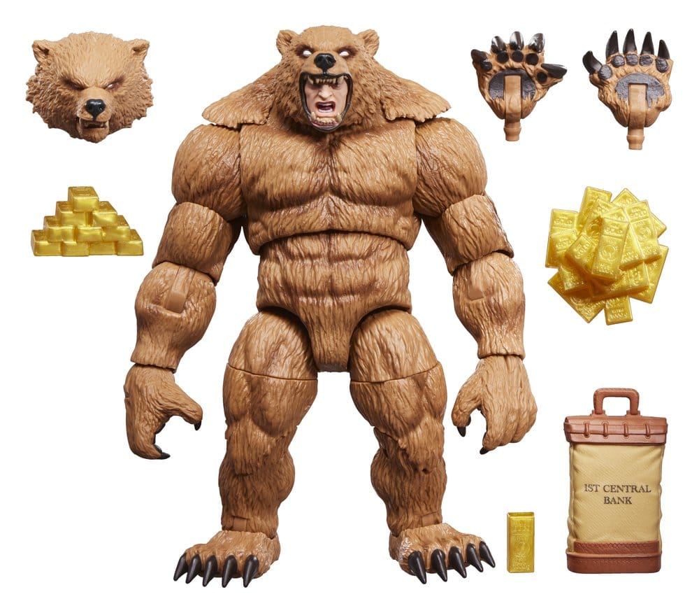 The Amazing Spider-Man Marvel Legends Action Figure Marvel's Grizzly 15 cm