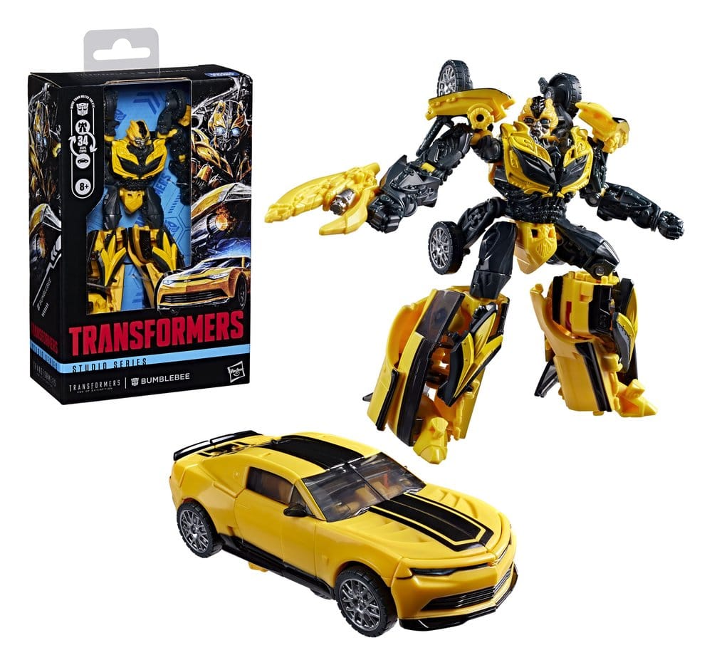 Transformers: Age of Extinction Studio Series Deluxe Class Action Figure Bumblebee 13 cm