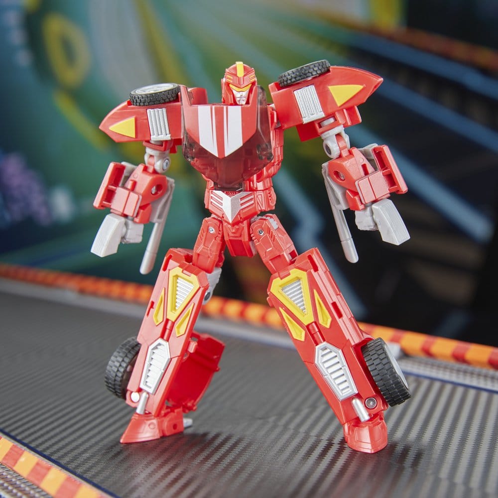 Transformers Collaborative Hot Wheels x Transformers Deluxe Class Action Figure Twin Mill 13 cm