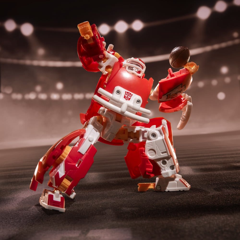 Transformers x NFL Action Figure Kansas City Chiefs: KC-59 14 cm