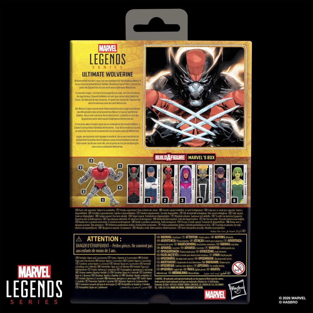 Marvel Legends Action Figure Ultimate Wolverine 15 cm