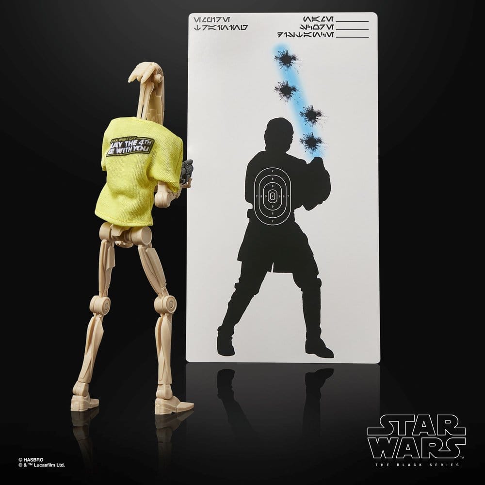 Star Wars Black Series Action Figure B1 Battle Droid May the 4th Be With You 15 cm