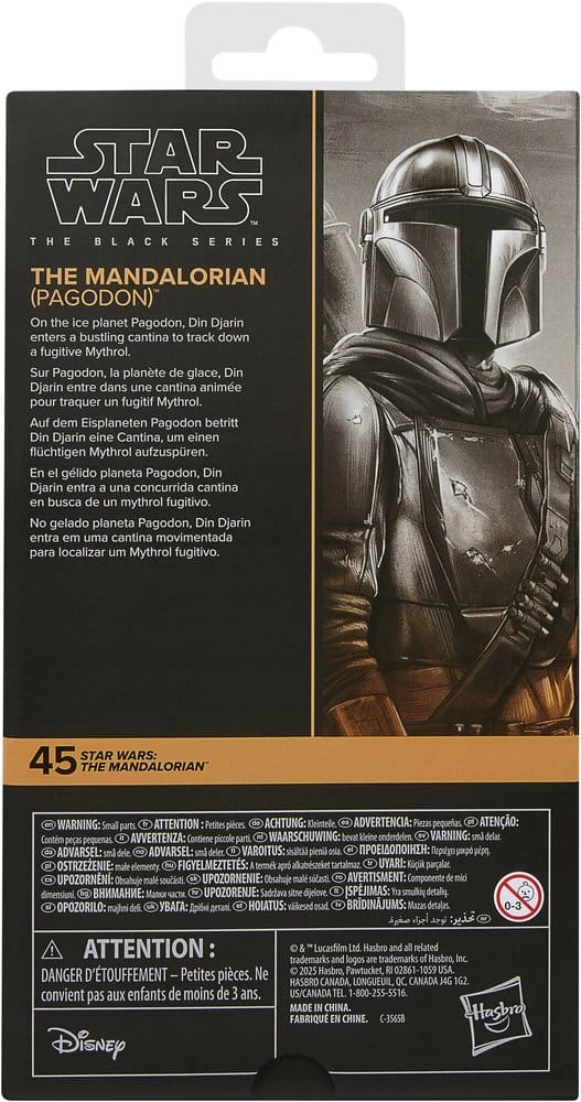 Star Wars: The Mandalorian Black Series Action Figure The Mandalorian (Pagodon) 15 cm
