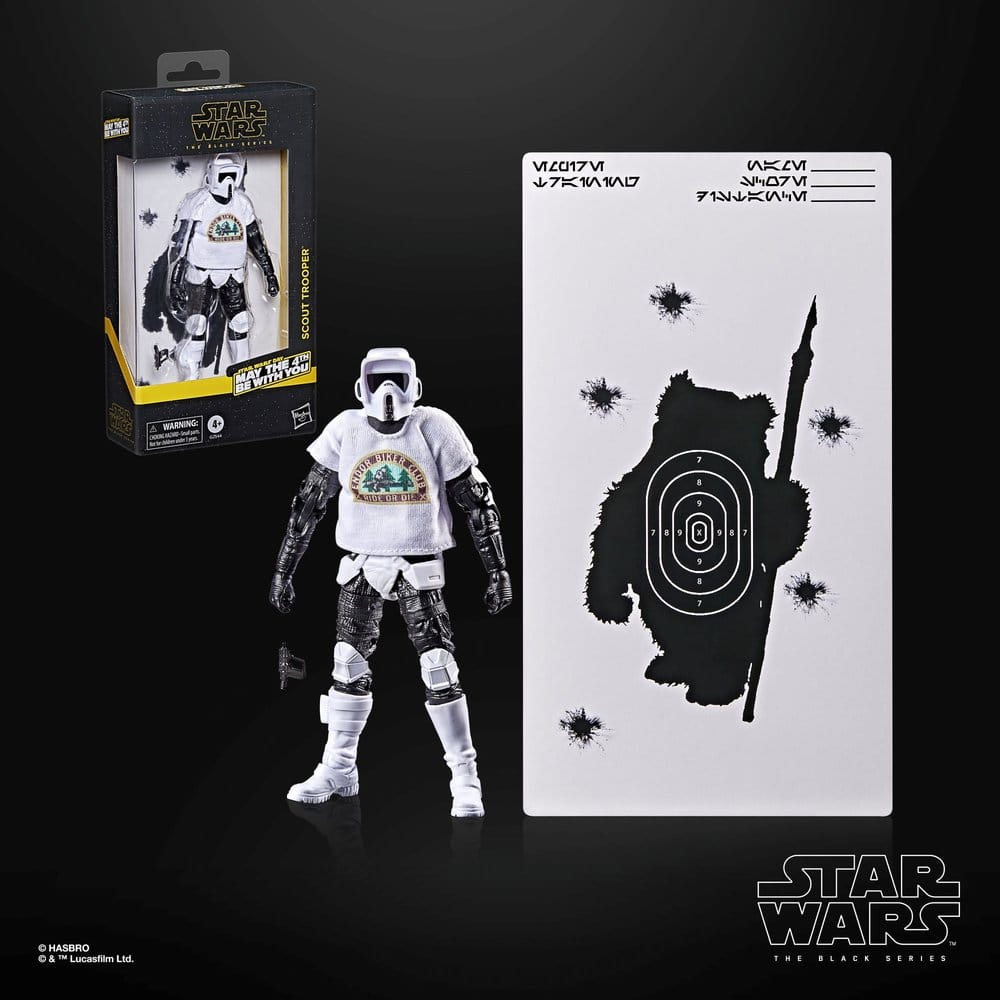 Star Wars The Black Series Action Figure Scout Trooper May the 4th Be With You 15 cm