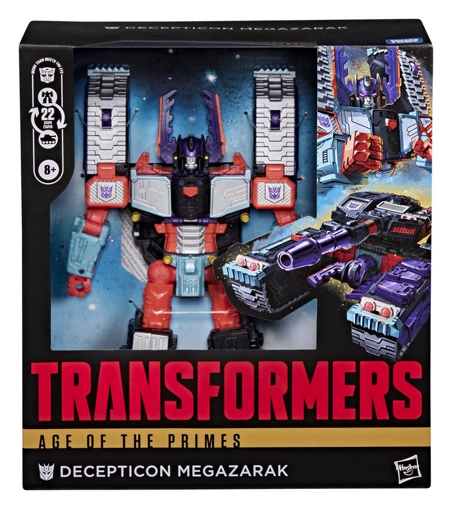 Transformers Age of the Primes Leader Class Action Figure Megazarak 19 cm