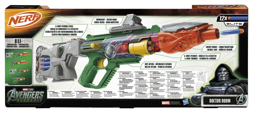 Avengers: Doomsday NERF Dart Blaster Doctor Doom