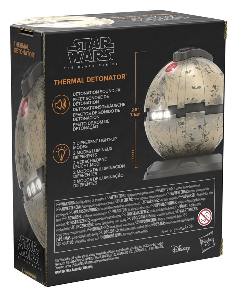 Star Wars Episode VI Black Series Electronic Thermal Detonator