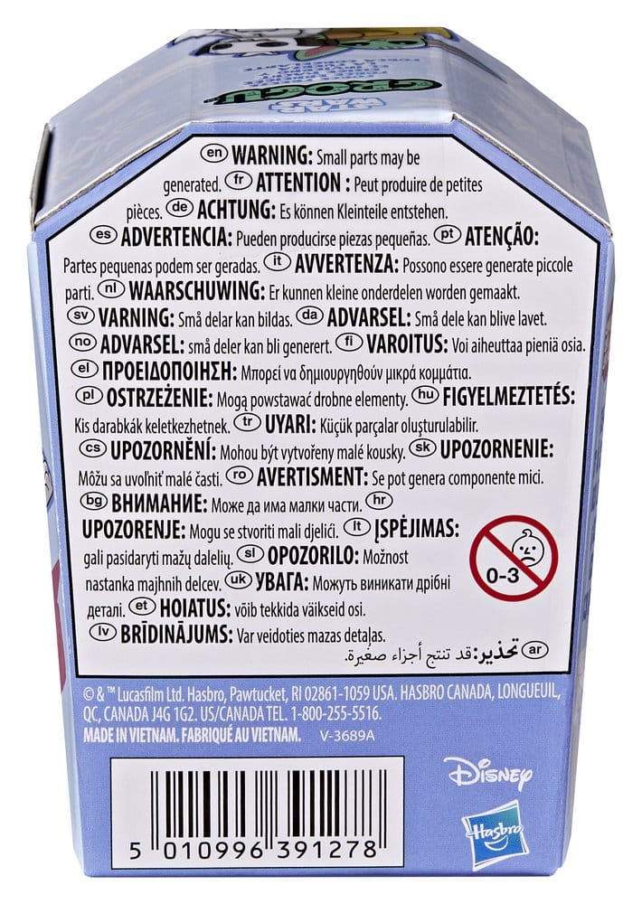 Star Wars Mini Figures 4 cm Grogu Force Freeze Series 2 Blind Box Display (24)