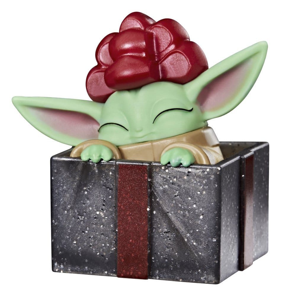 Star Wars Mini Figures 4 cm Grogu Force Freeze Series 2 Blind Box Display (24)