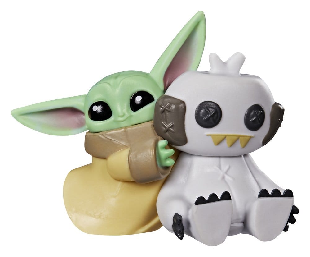 Star Wars Mini Figures 4 cm Grogu Force Freeze Series 2 Blind Box Display (24)