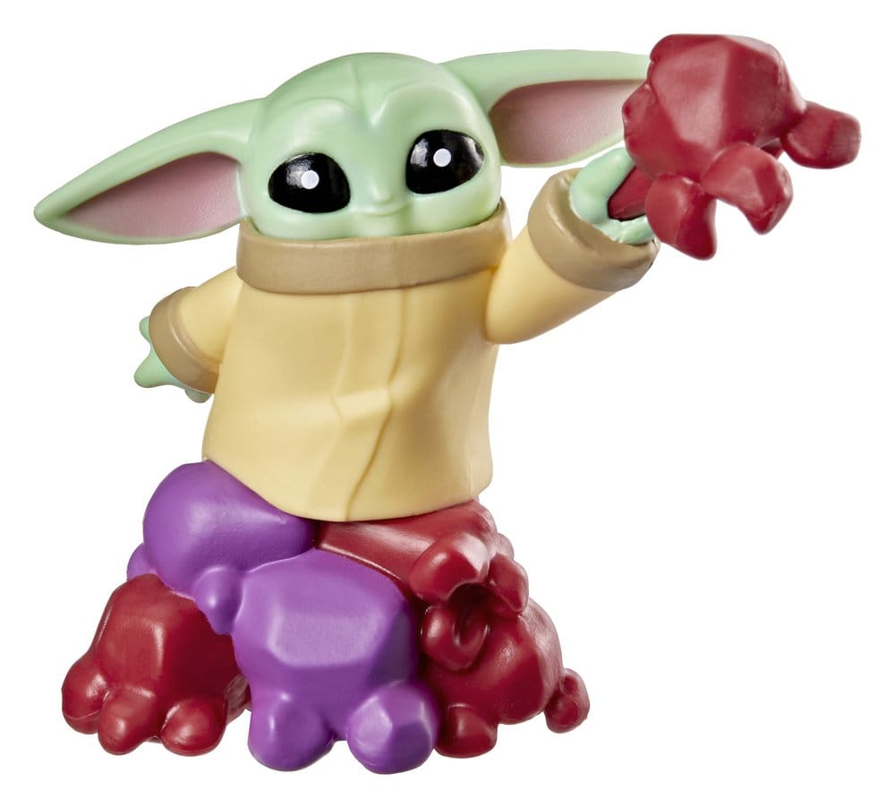 Star Wars Mini Figures 4 cm Grogu Snack Attack Series 1 Blind Box Display (24)