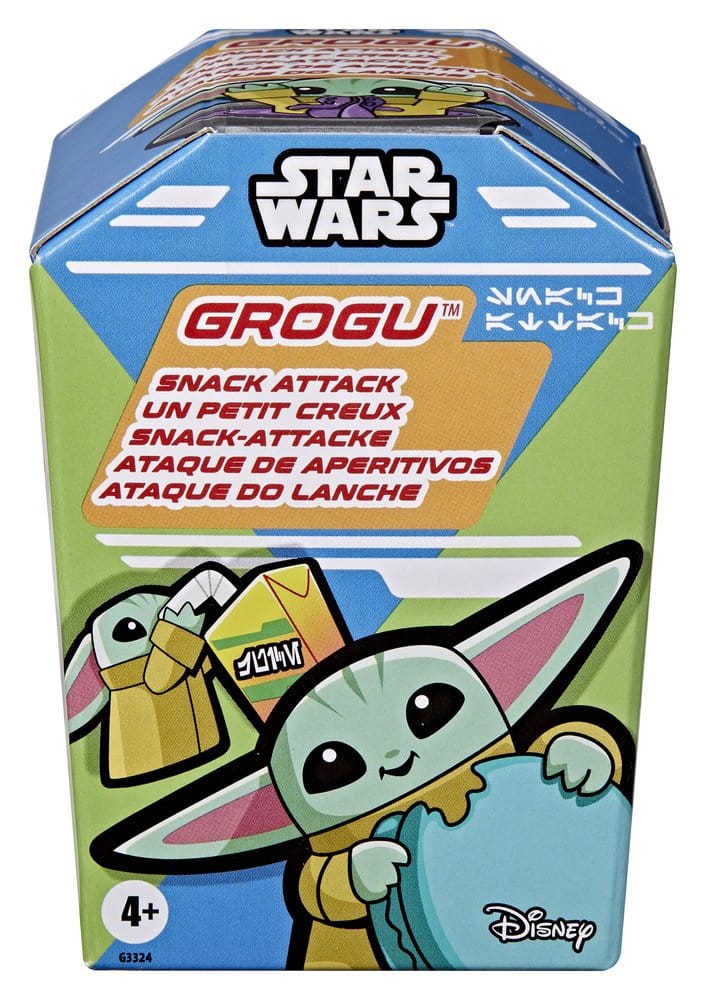 Star Wars Mini Figures 4 cm Grogu Snack Attack Series 1 Blind Box Display (24)