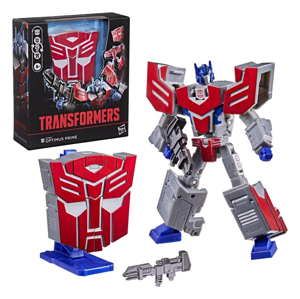 Transformers Icons Voyager Class Action Figure Optimus Prime 17 cm