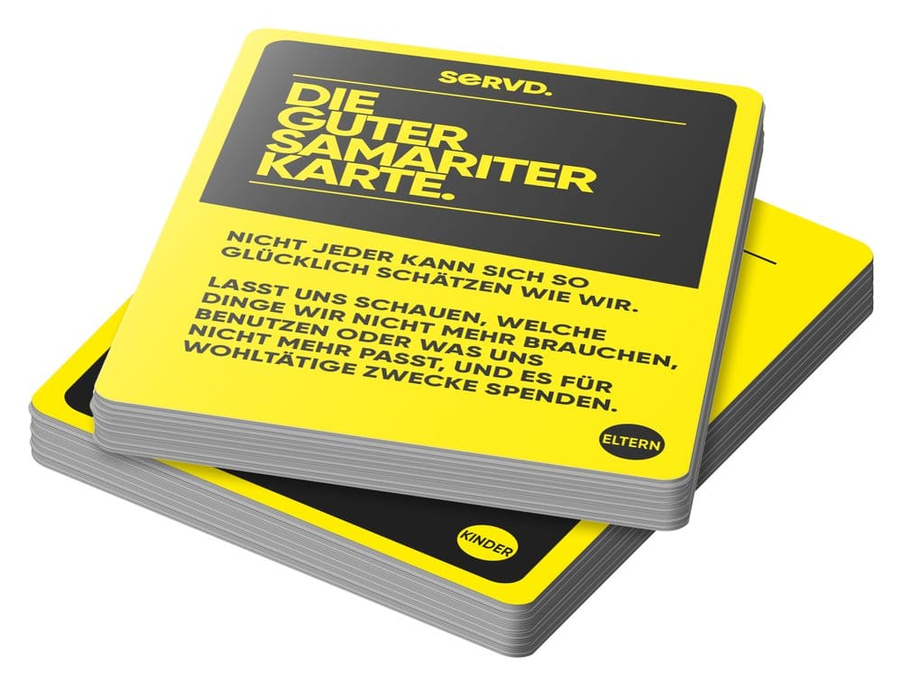 SERVD Card Game Kids vs Parents *German Version*