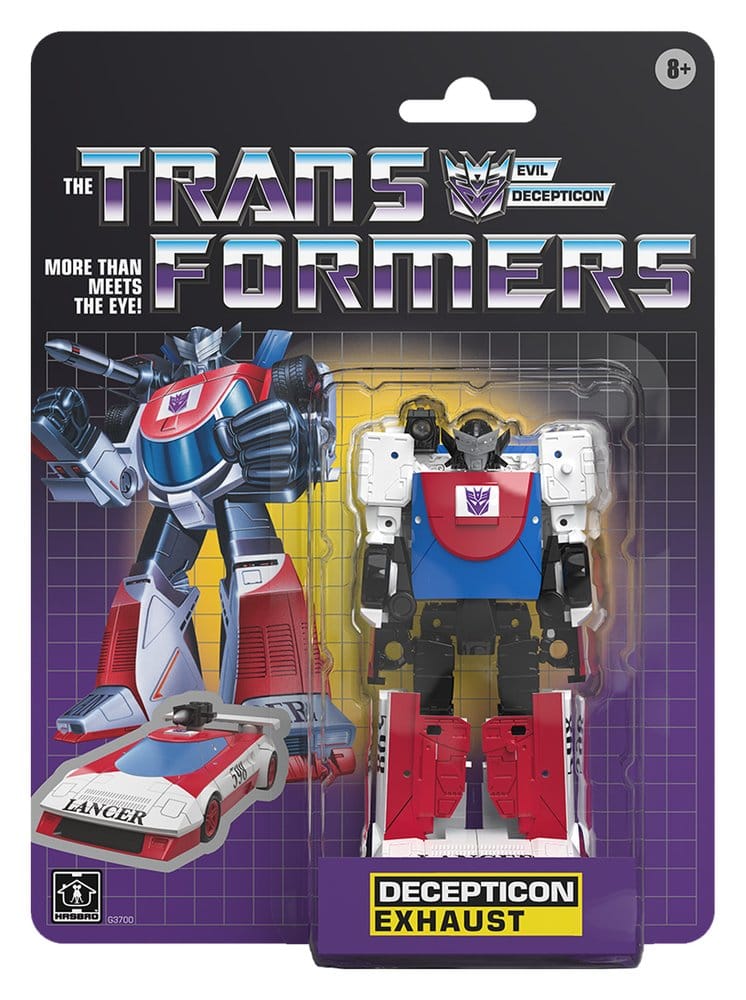 Transformers Retro G1 Action Figure Decepticon Exhaust 13 cm