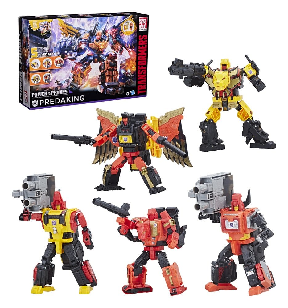 Transformers Power of the Primes Combiner Action Figure Predaking 45 cm