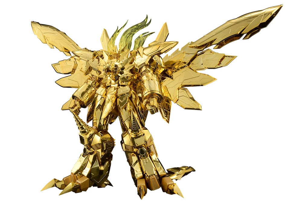 The King of Braves GaoGaiGar Amakunitech Plastic Model Kit Genesic Gaogaigar The Golden Destroyer 18 cm