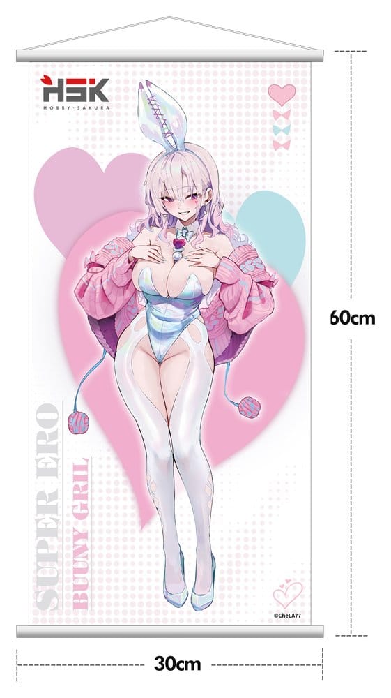 Original Character PVC Statue 1/6 Knit Bunny Girl illustration by CheLA77 Deluxe Edition 30 cm