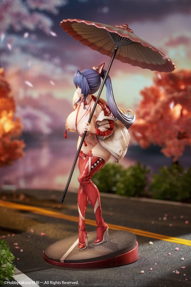 Original Character Miko Shoujo PVC Figure 1/7 Miko Race Queen Ver. 33 cm