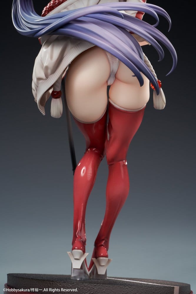 Original Character Miko Shoujo PVC Figure 1/7 Miko Race Queen Ver. Deluxe Edition 33 cm