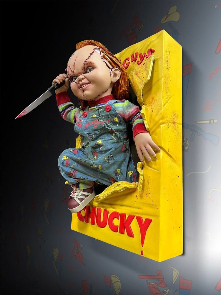 Chucky (Child's Play) Wall Sculpture 1/2 Bride of Chucky 22 x 23 x 38 cm