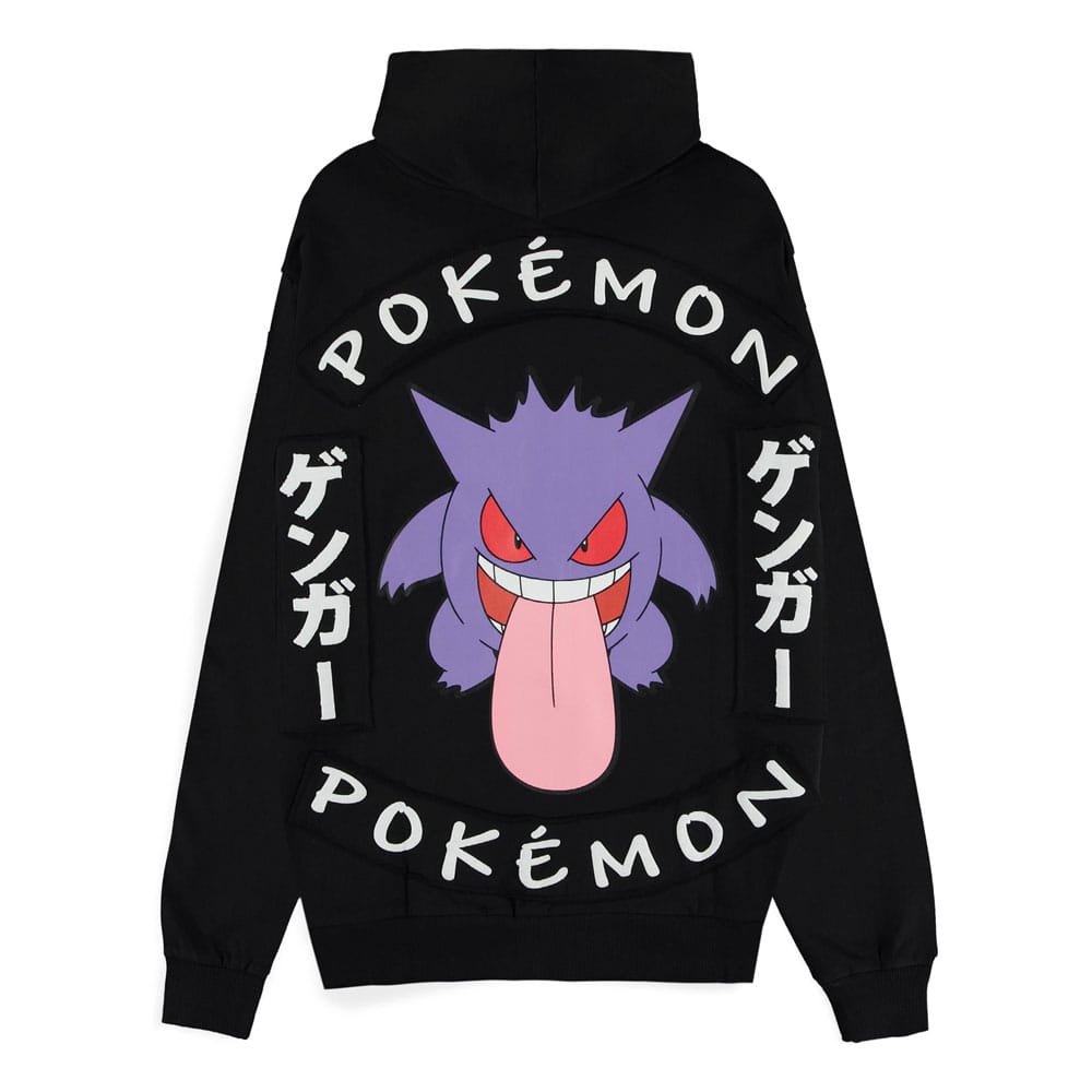 Pokémon Zipper Hoodie Gengar Locked Up Size L