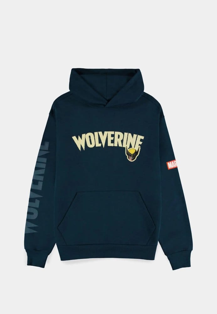 Marvel Hooded Sweater Wolverine Blue Size S