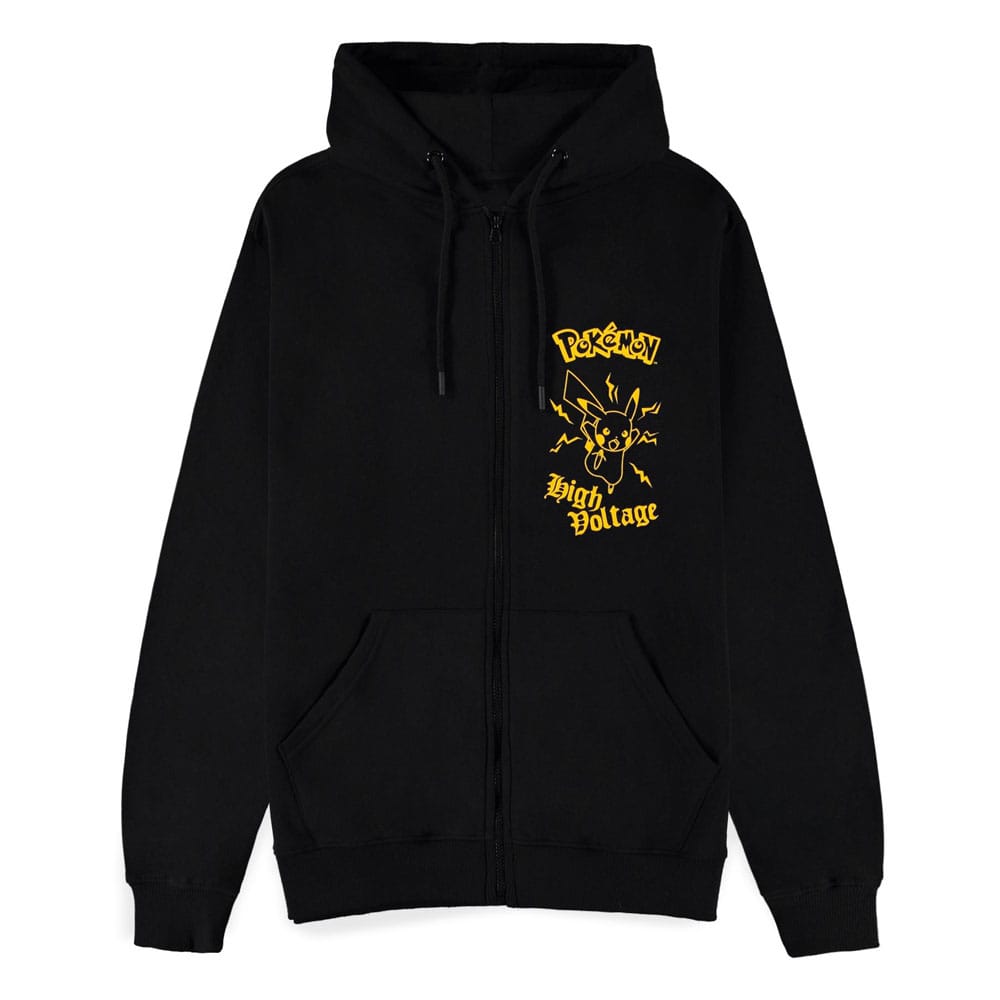 Pokémon Zipper Hoodie Pikachu Voltage Size M